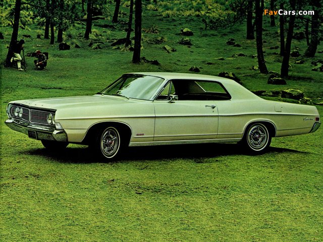 Pictures of Ford Galaxie 500 Hardtop Coupe 1968 (640 x 480)