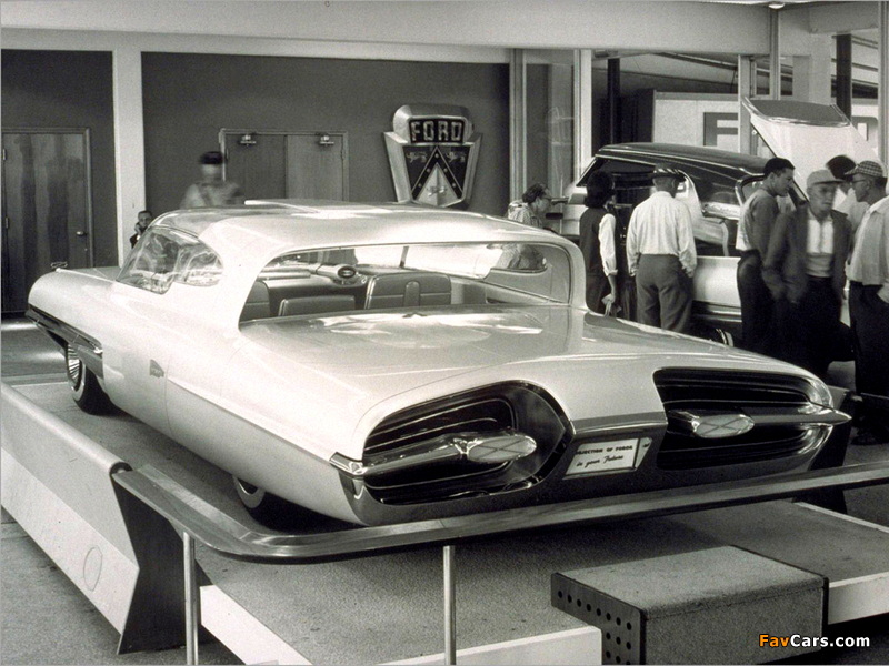 Ford La Galaxie Concept Car 1958 wallpapers (800 x 600)