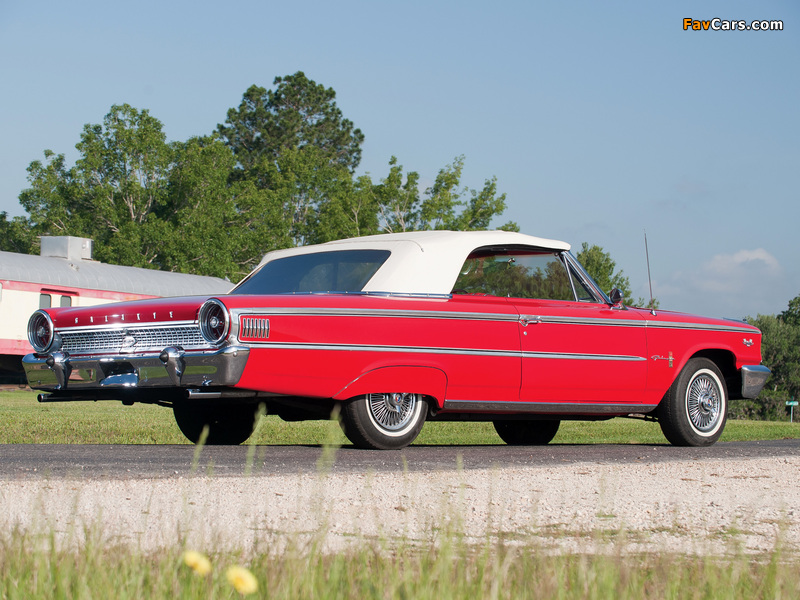 Ford Galaxie 500 XL Sunliner 1963 wallpapers (800 x 600)
