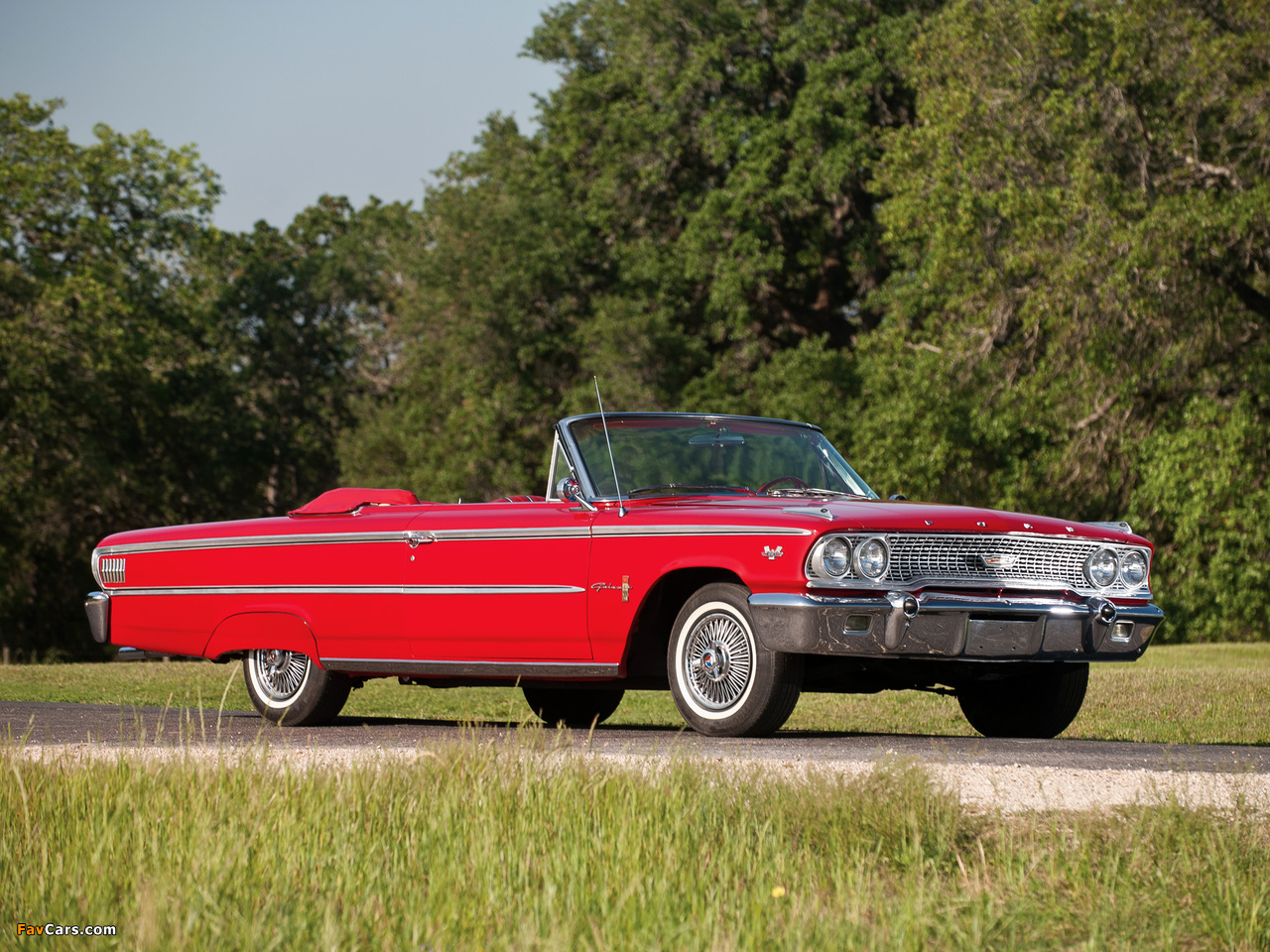 Ford Galaxie 500 XL Sunliner 1963 wallpapers (1280 x 960)