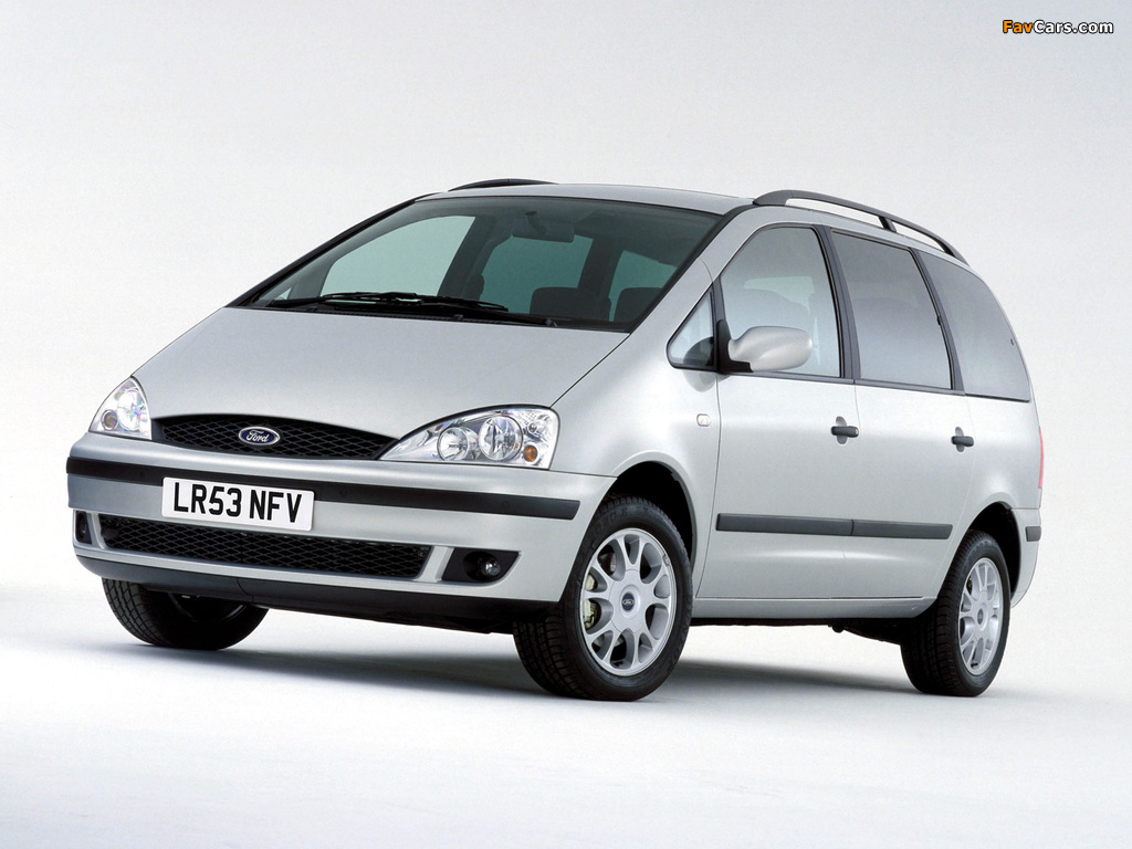 Ford Galaxy UK-spec 2000–06 images (1024 x 768)