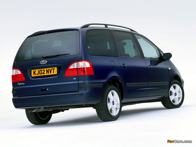 Ford Galaxy UK-spec 2000–06 wallpapers (800 x 600)