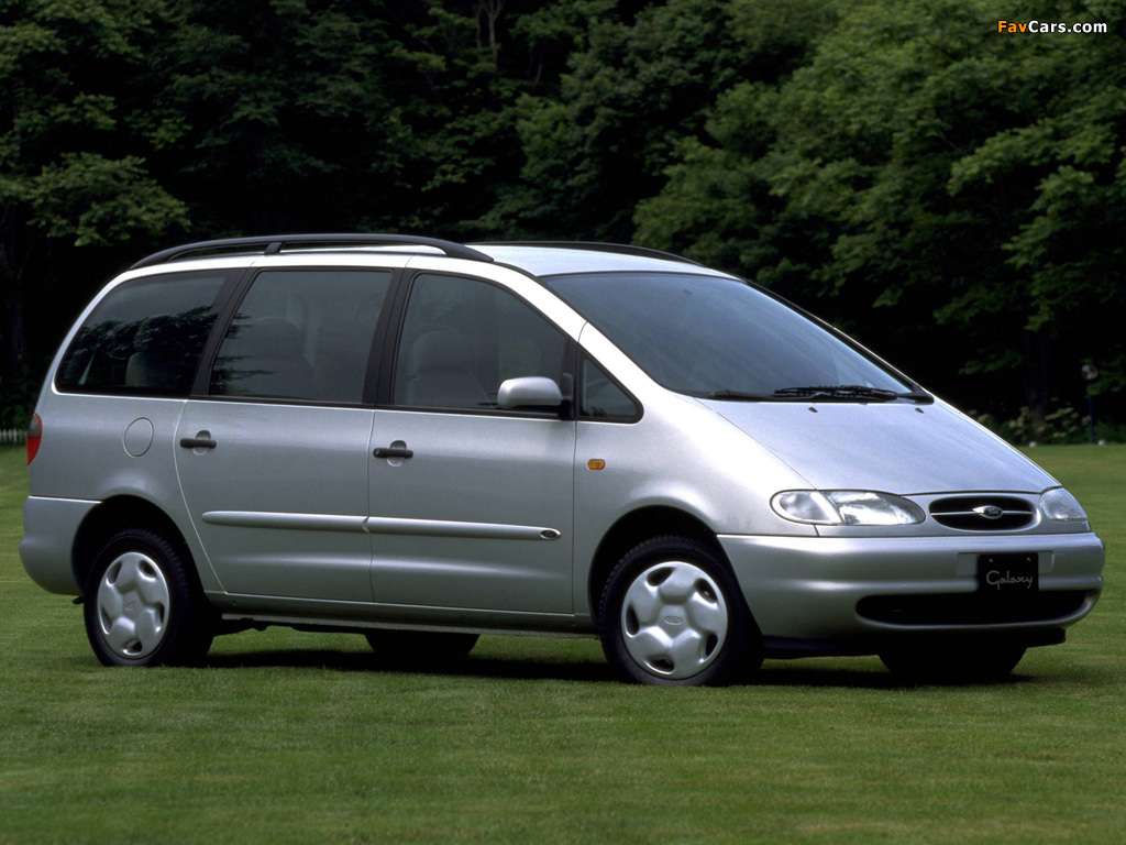 Ford Galaxy 1995–99 wallpapers (1024 x 768)