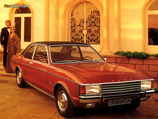 Ford Granada 2-door Saloon 1972–77 wallpapers (640 x 480)