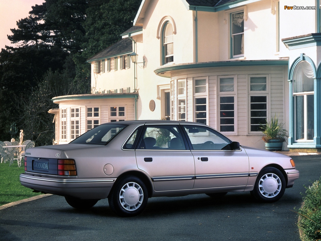 Ford Granada 1990–92 wallpapers (1024 x 768)