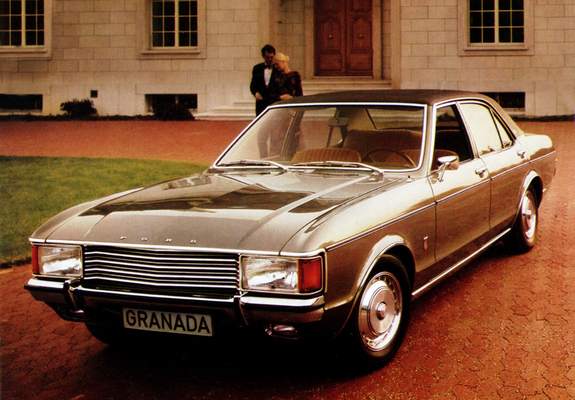 Photos of Ford Granada GXL 4-door Saloon 1972–77