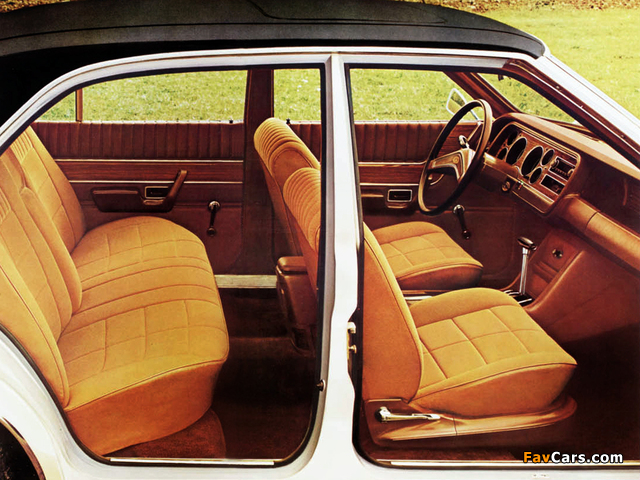 Pictures of Ford Granada 4-door Saloon 1972–77 (640 x 480)