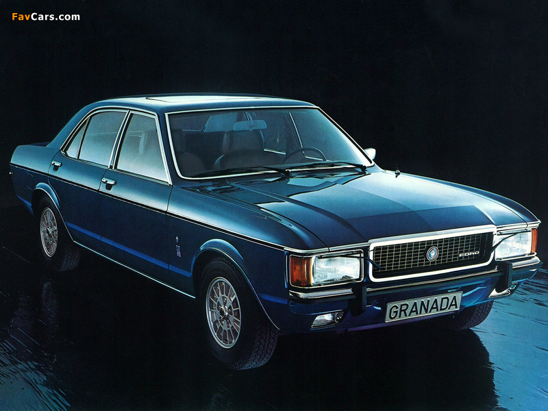 Ford Granada Ghia 4-door Saloon 1972–77 wallpapers (800 x 600)