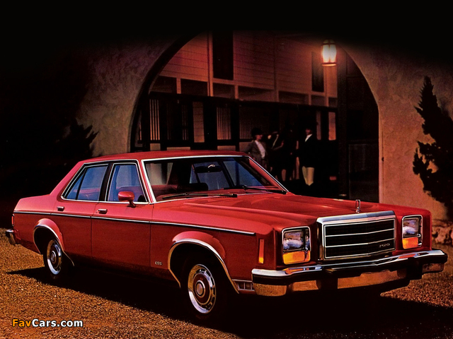 Ford Granada ESS Sedan 1980 pictures (640 x 480)