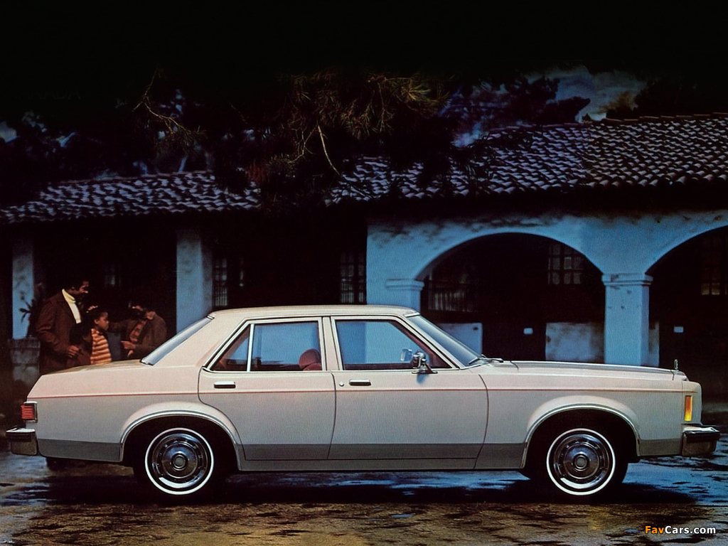Images of Ford Granada Sedan 1980 (1024 x 768)