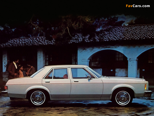 Images of Ford Granada Sedan 1980 (640 x 480)