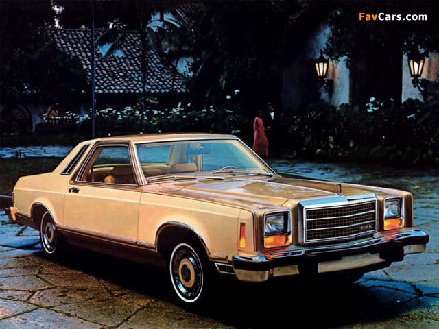 Pictures of Ford Granada Coupe 1980 (640 x 480)