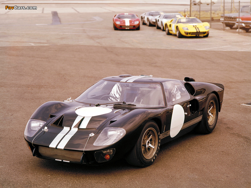 Ford GT40 Le Mans Race Car 1966 wallpapers (800 x 600)