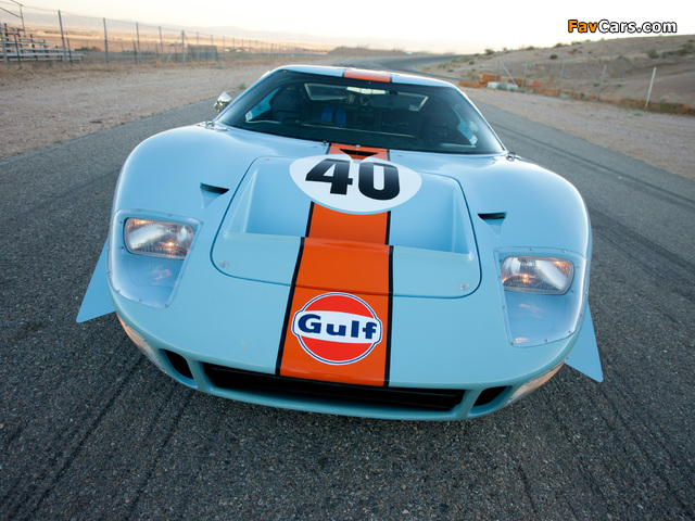 Ford GT40 Gulf Oil Le Mans 1968 images (640 x 480)