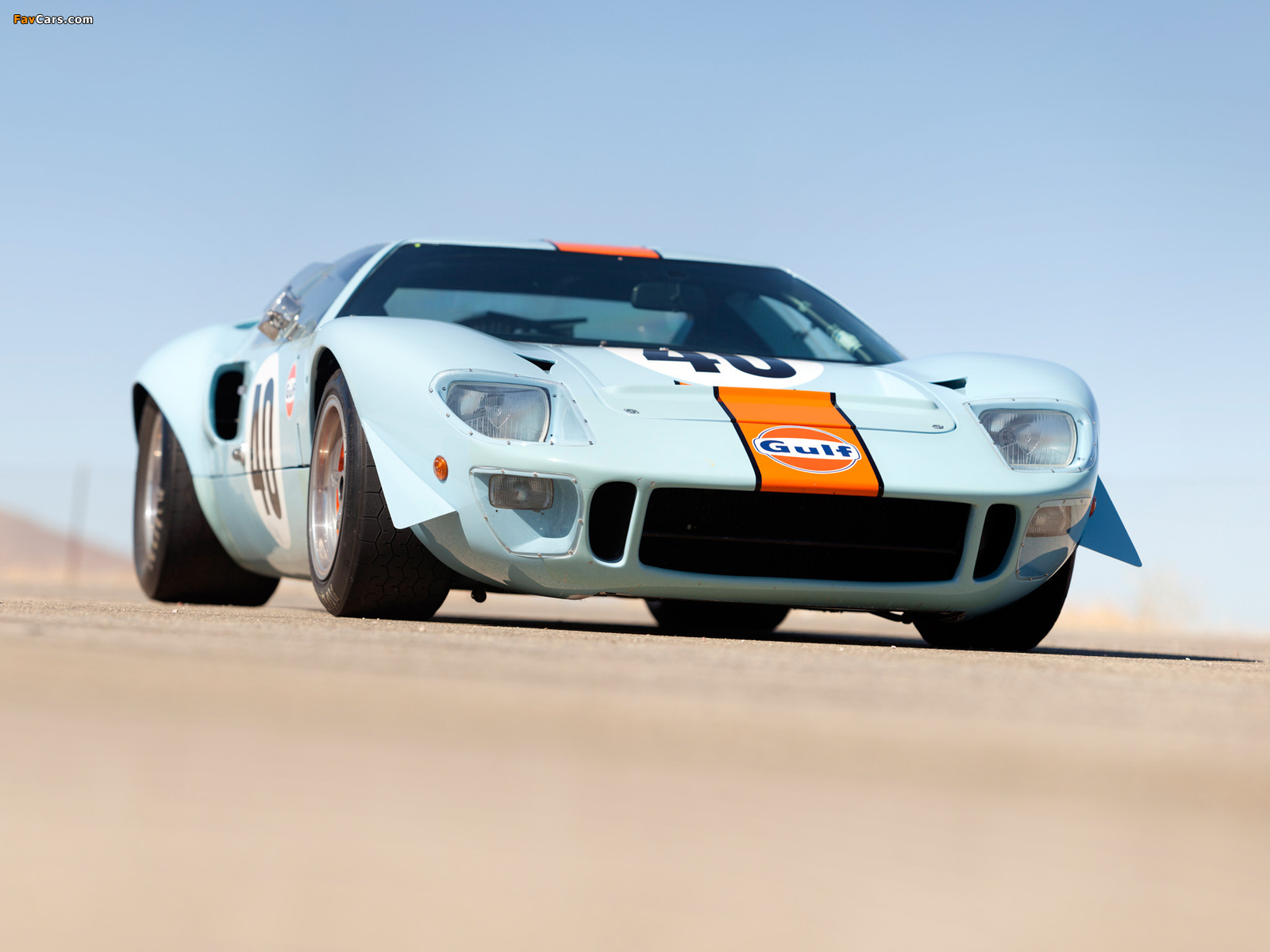 Ford GT40 Gulf Oil Le Mans 1968 photos (1600 x 1200)