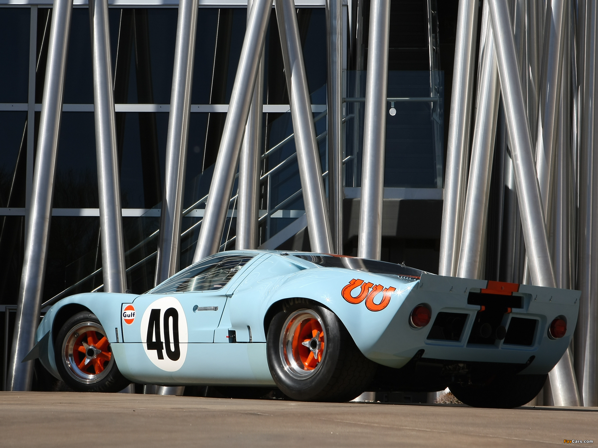 Ford GT40 Gulf Oil Le Mans 1968 photos (2048 x 1536)