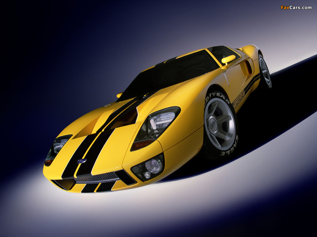 Ford GT40 Concept 2002 photos (1024 x 768)