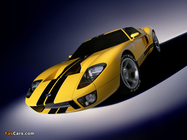 Ford GT40 Concept 2002 photos (640 x 480)