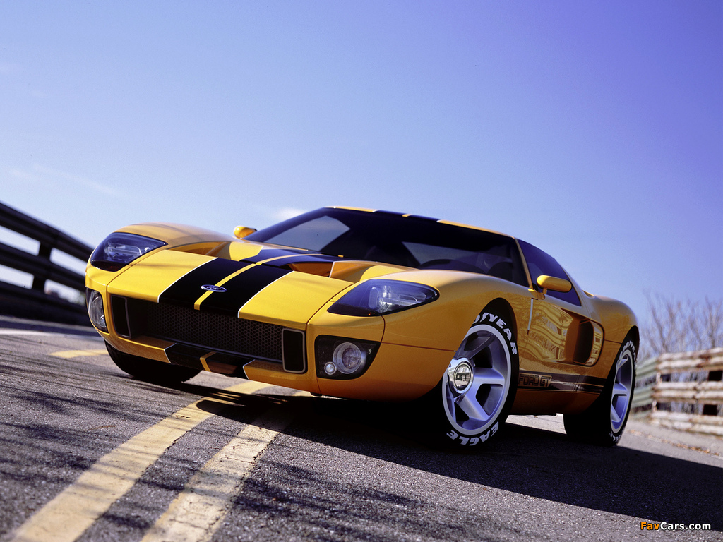 Ford GT40 Concept 2002 pictures (1024 x 768)