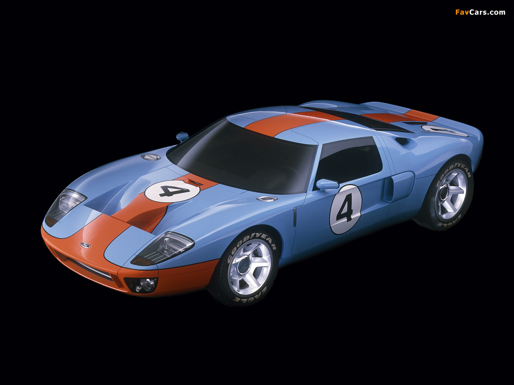 Ford GT40 Concept 2002 pictures (1024 x 768)