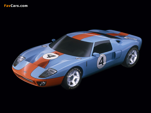Ford GT40 Concept 2002 pictures (640 x 480)