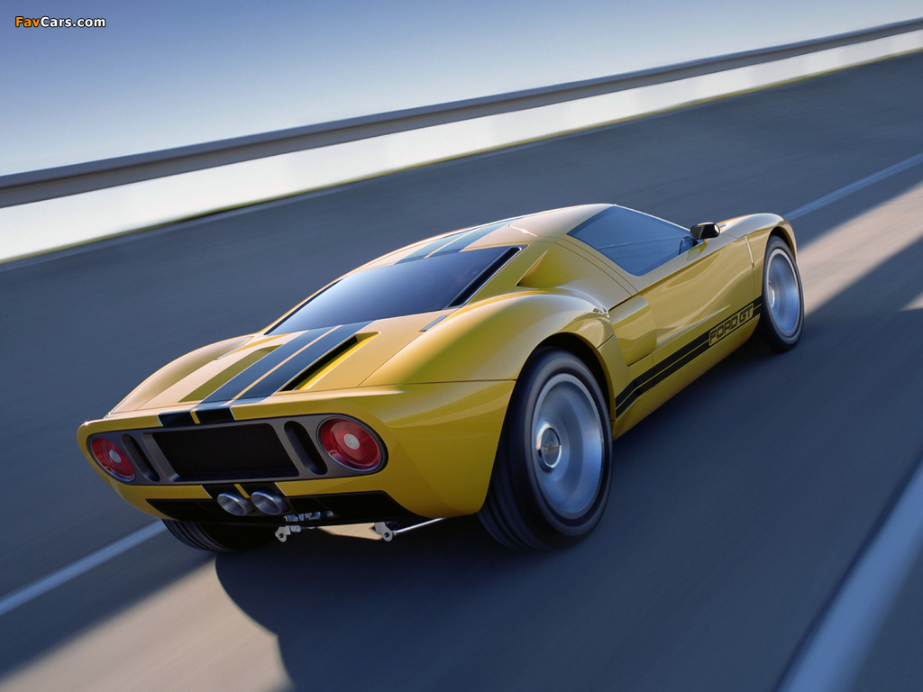 Ford GT40 Concept 2002 wallpapers (1024 x 768)