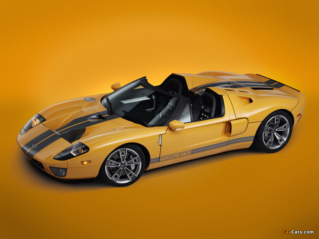 Ford GTX1 Concept 2005 wallpapers (1024 x 768)