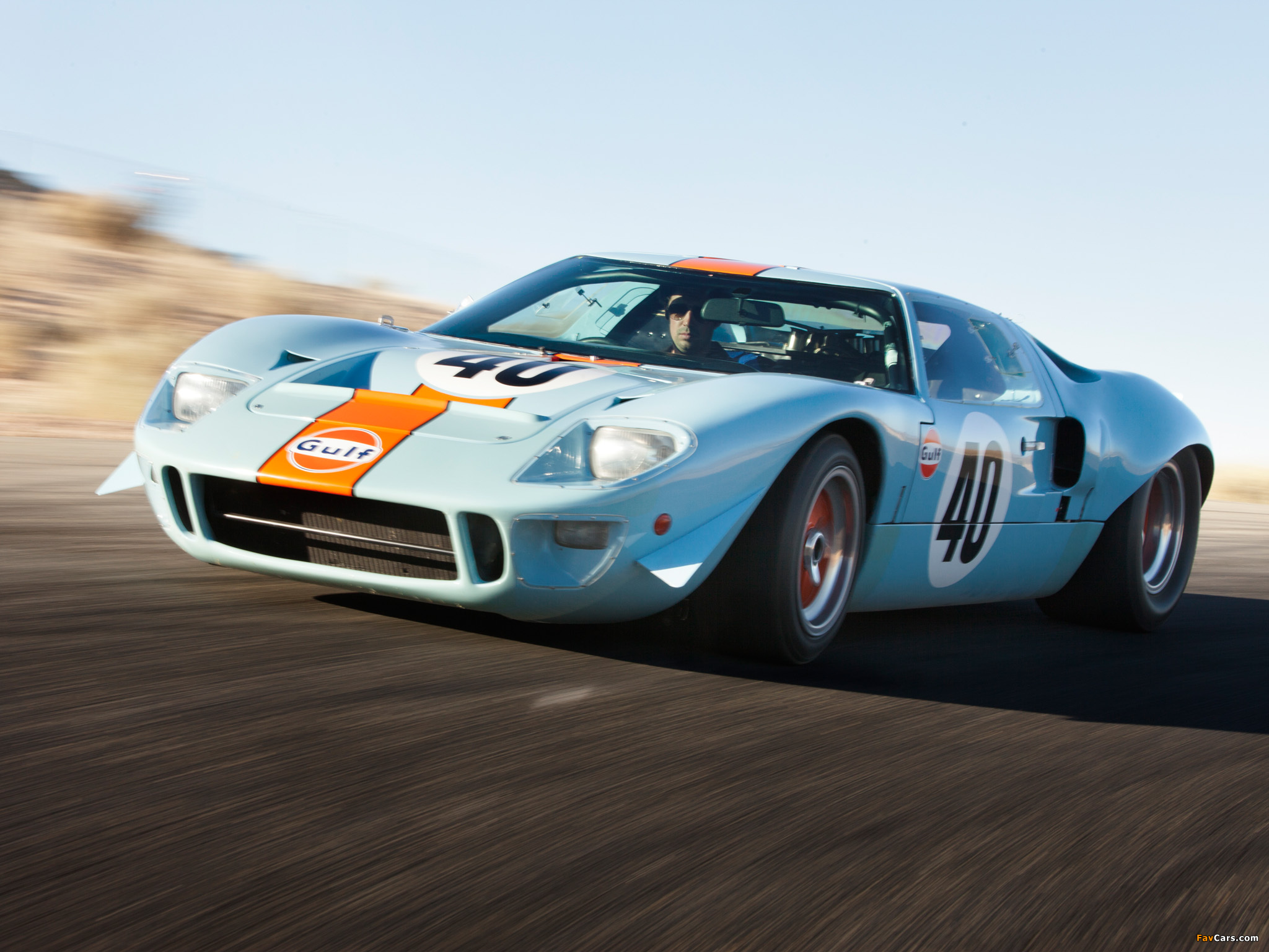 Images of Ford GT40 Gulf Oil Le Mans 1968 (2048 x 1536)
