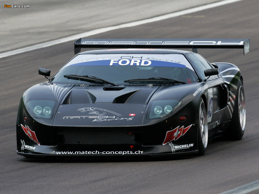 Images of Matech Racing Ford GT 2007 (1024 x 768)