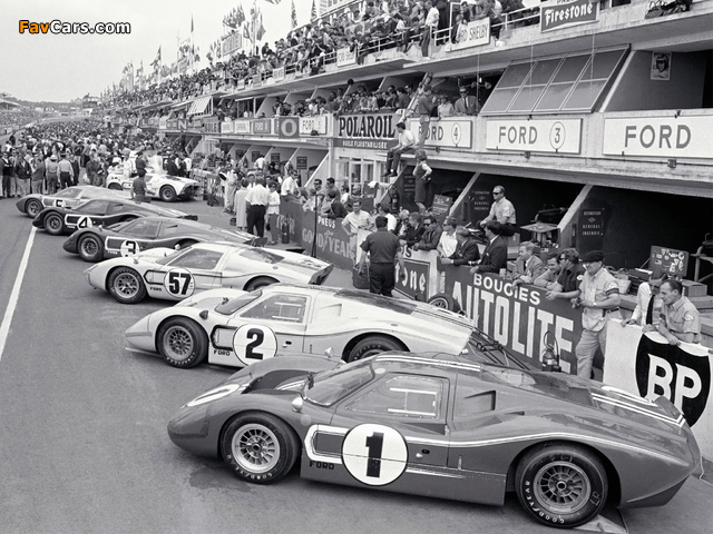 Photos of Ford GT40 Le Mans Race Car 1966 (640 x 480)