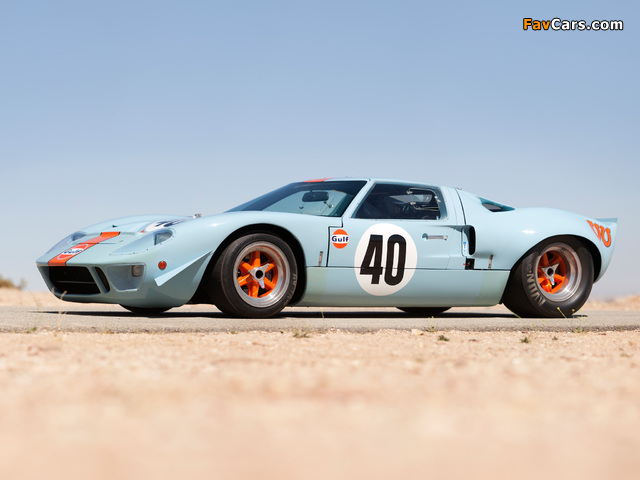 Photos of Ford GT40 Gulf Oil Le Mans 1968 (640 x 480)