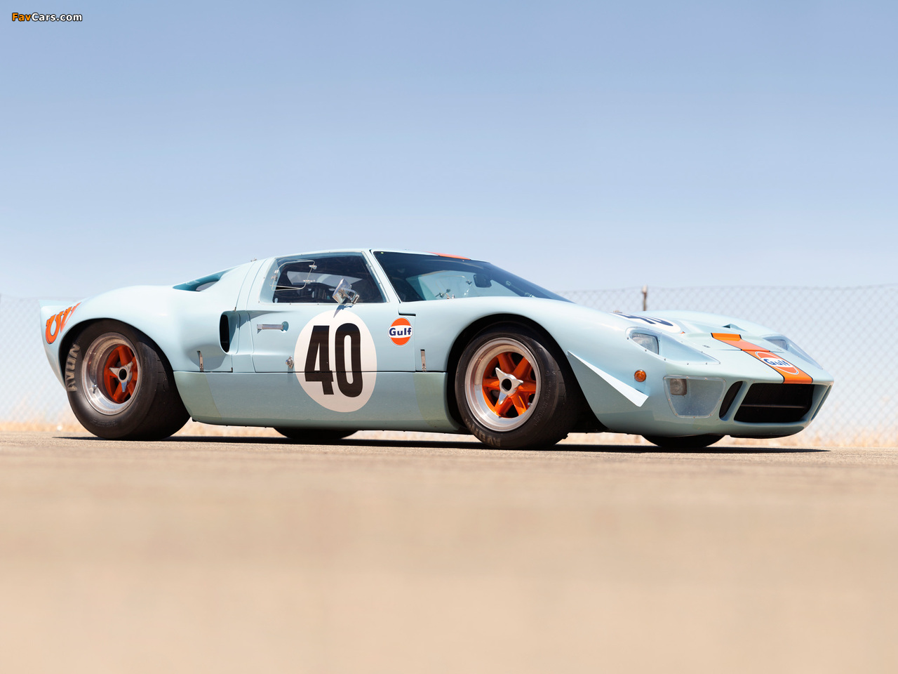 Photos of Ford GT40 Gulf Oil Le Mans 1968 (1280 x 960)