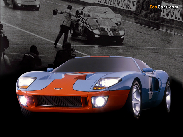 Photos of Ford GT40 Concept 2002 (640 x 480)