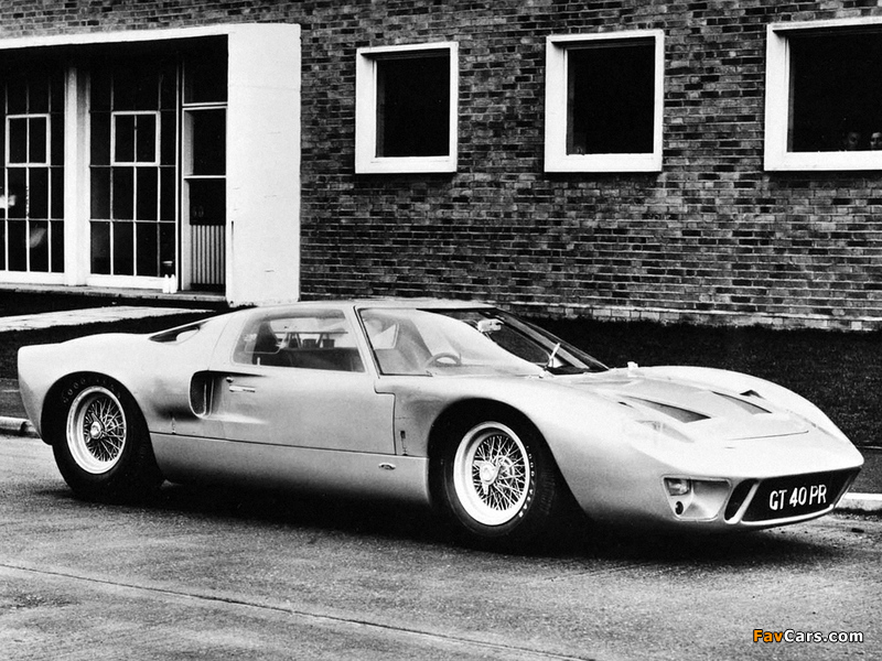 Pictures of Ford GT40 at Daytona 1965 (800 x 600)