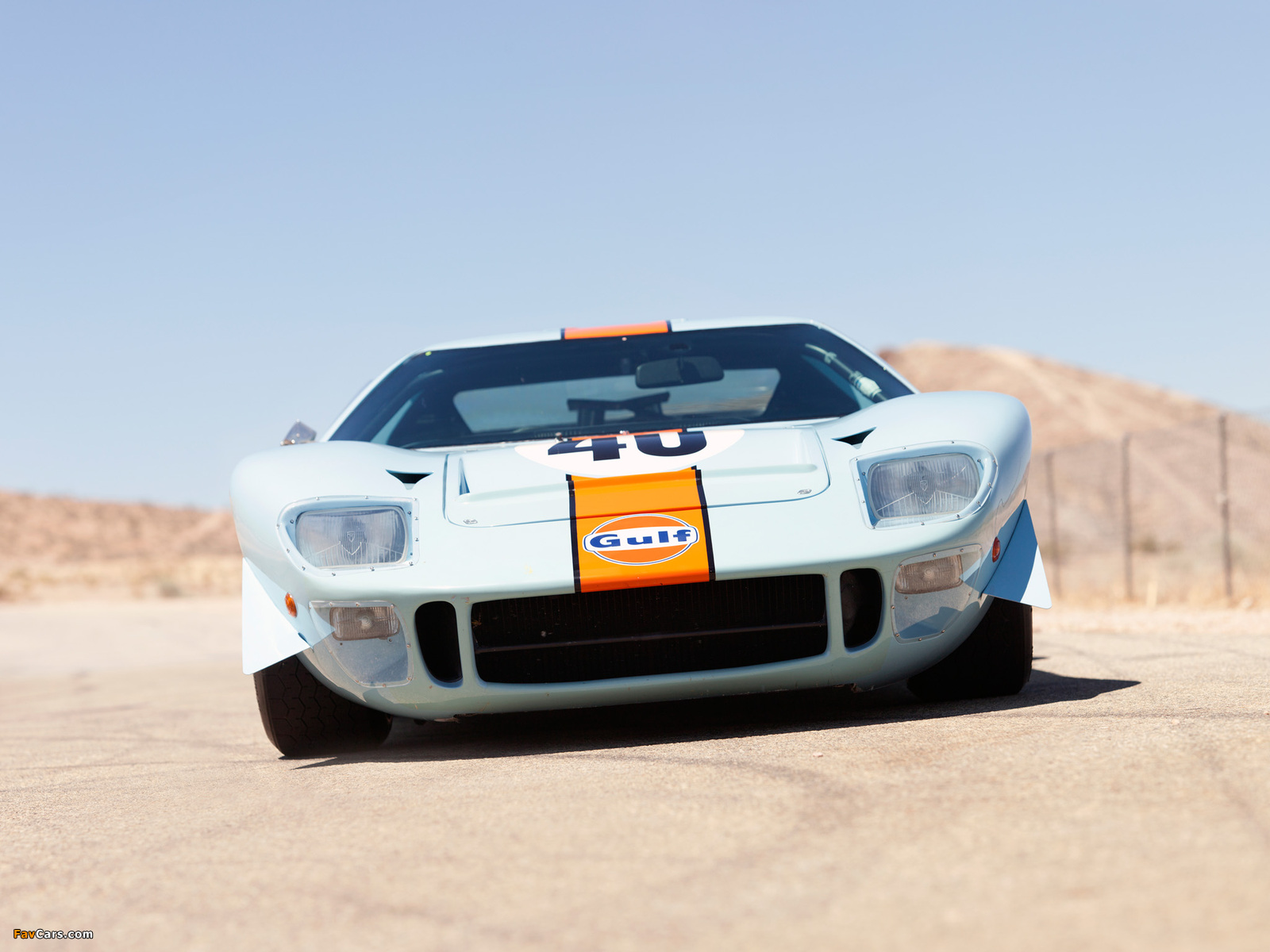 Pictures of Ford GT40 Gulf Oil Le Mans 1968 (1600 x 1200)