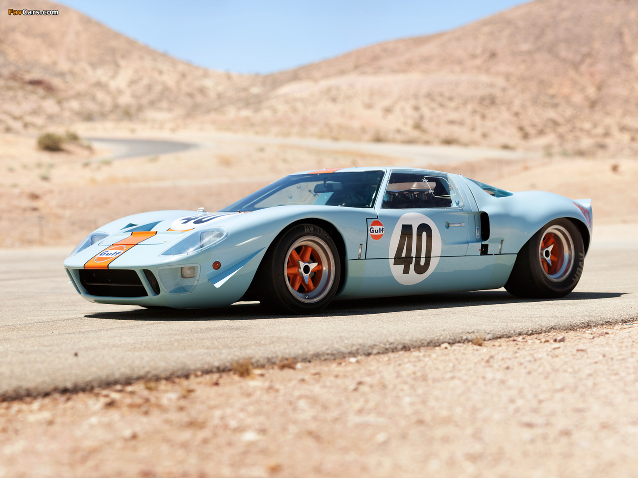 Pictures of Ford GT40 Gulf Oil Le Mans 1968 (1280 x 960)