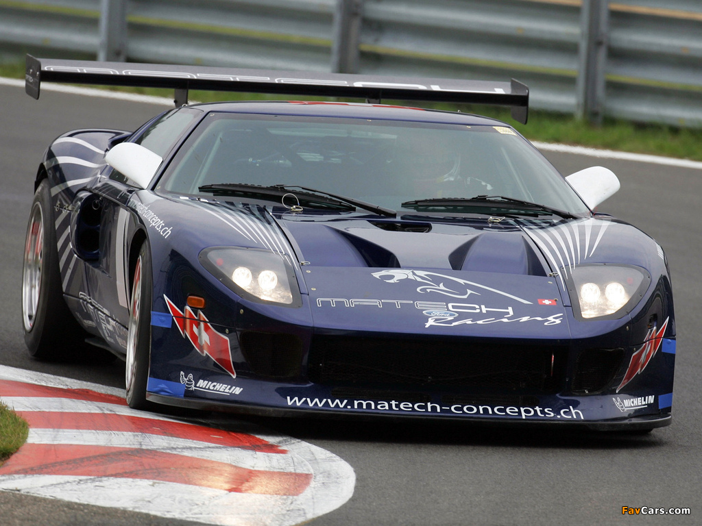 Pictures of Matech Racing Ford GT 2007 (1024 x 768)