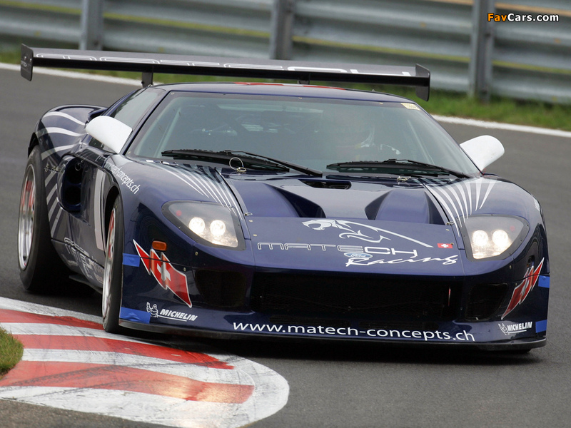 Pictures of Matech Racing Ford GT 2007 (800 x 600)