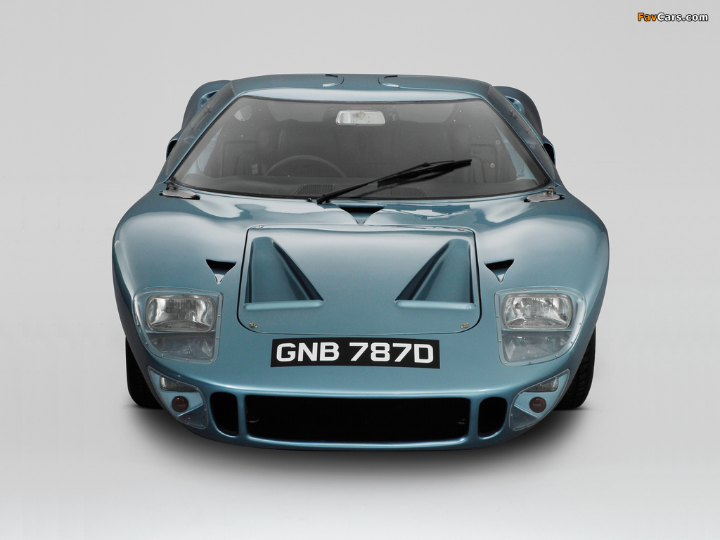 Ford GT40 (MkI) 1966 wallpapers (1024 x 768)