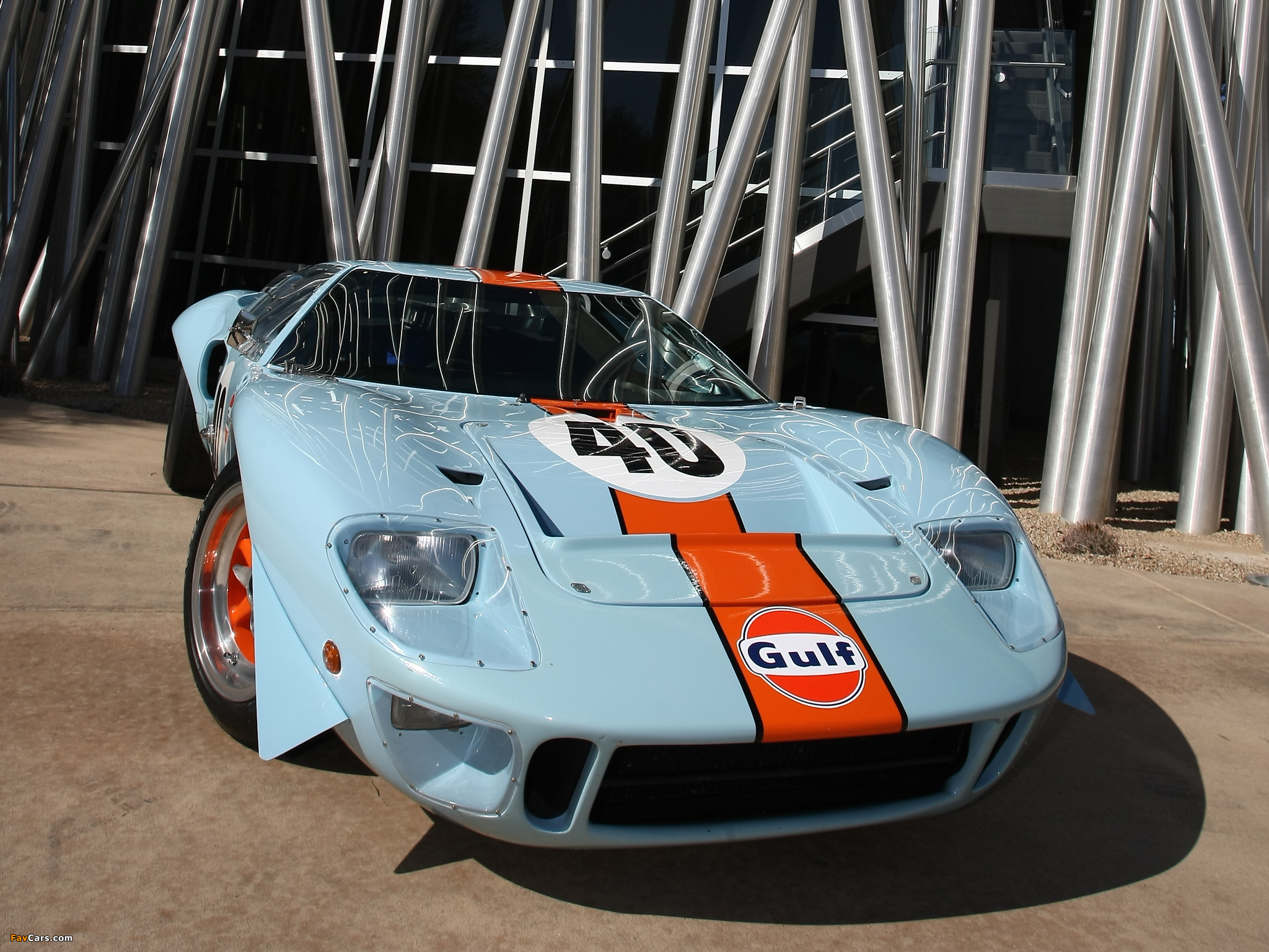 Ford GT40 Gulf Oil Le Mans 1968 wallpapers (2048 x 1536)