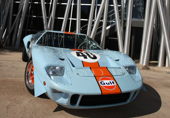 Ford GT40 Gulf Oil Le Mans 1968 wallpapers