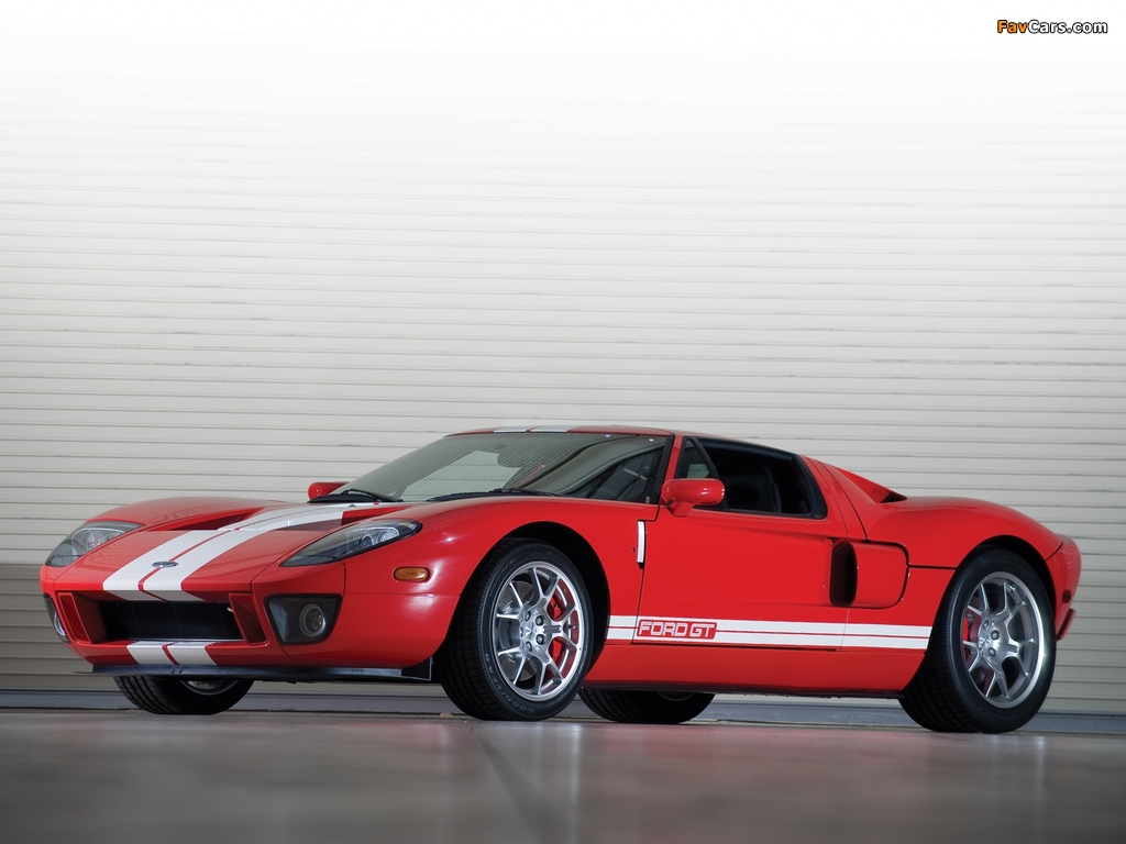 Ford GT 2004–06 wallpapers (1024 x 768)