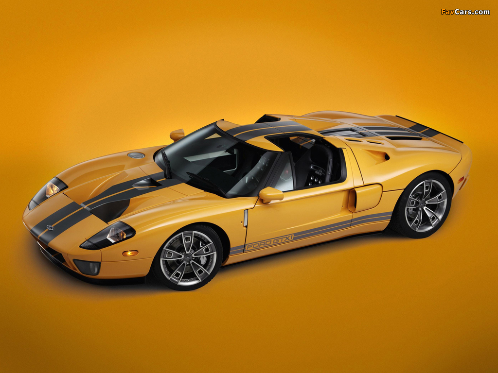 Ford GTX1 Concept 2005 wallpapers (1024 x 768)