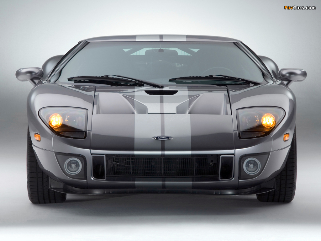 Ford GT Tungsten 2006 wallpapers (1024 x 768)