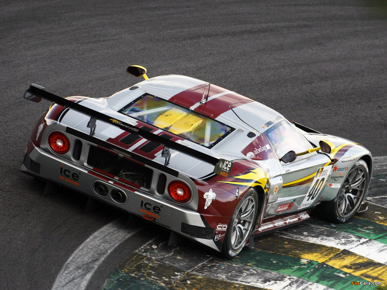 Matech Racing Ford GT 2007 wallpapers (1280 x 960)