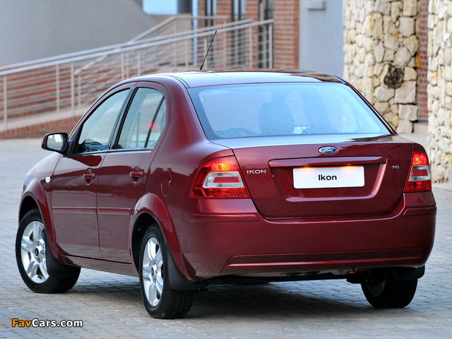 Pictures of Ford Ikon ZA-spec 2009 (640 x 480)