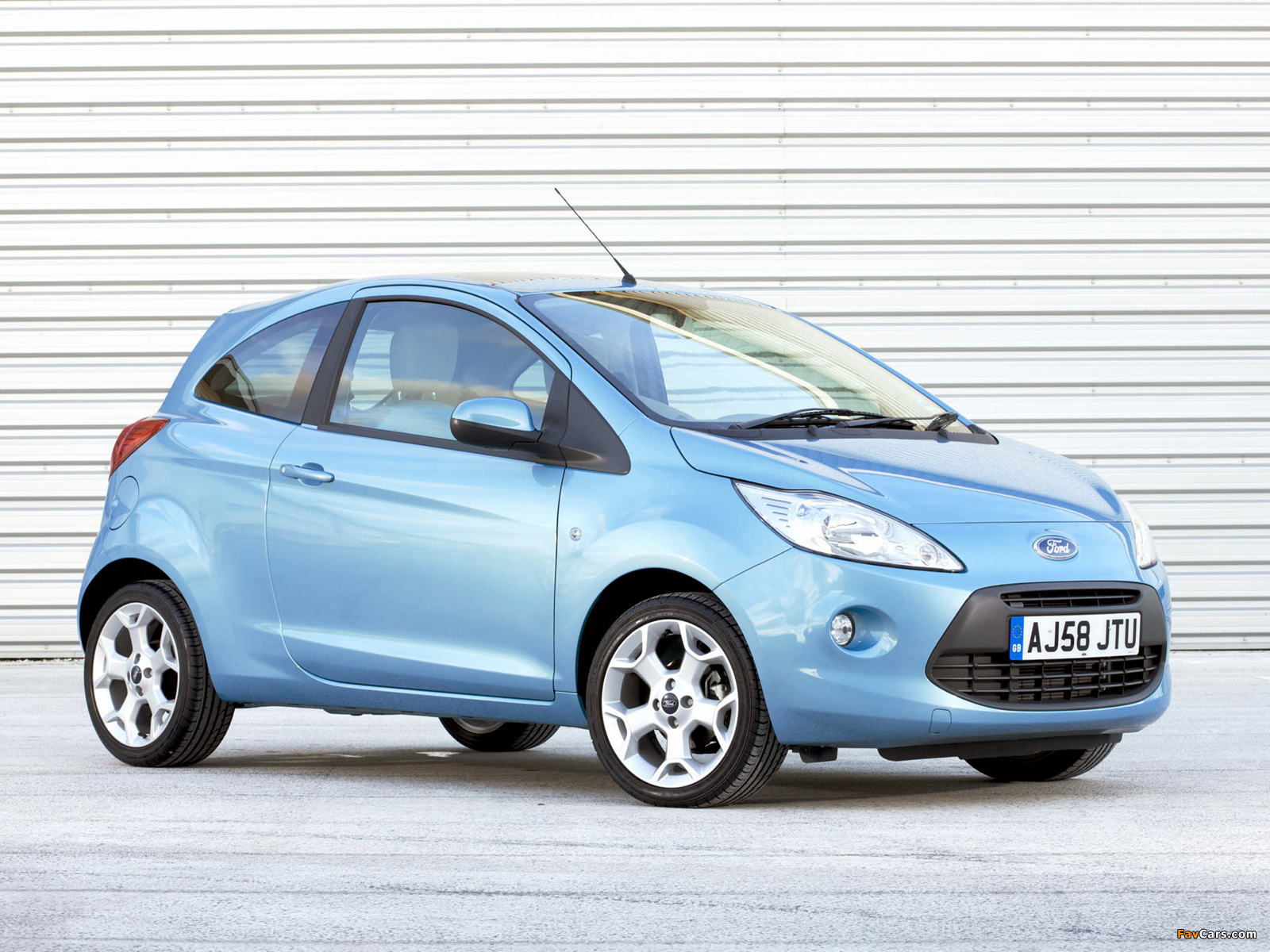 Ford Ka UK-spec 2008 wallpapers (1600 x 1200)