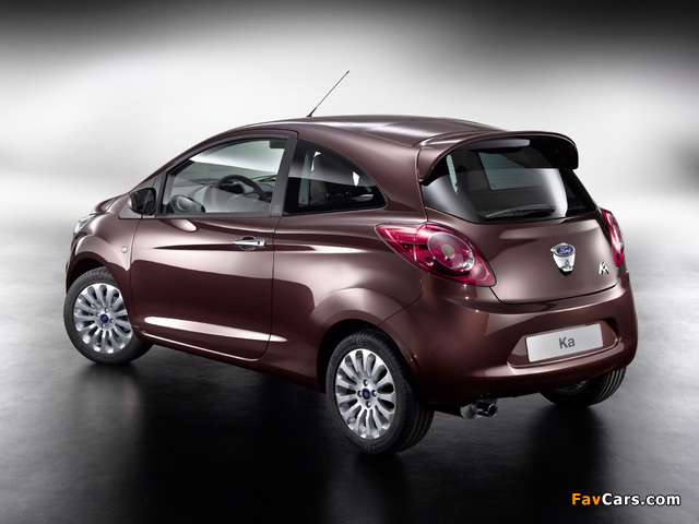 Ford Ka Titanium+ 2010 wallpapers (640 x 480)