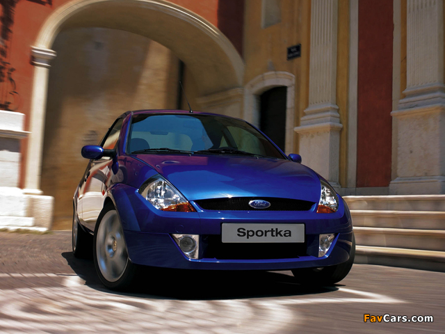 Ford SportKa 2003–08 wallpapers (640 x 480)