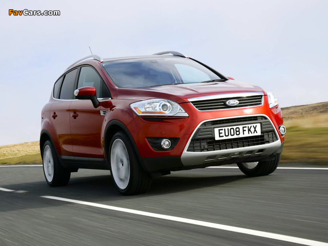 Ford Kuga UK-spec 2008 images (640 x 480)